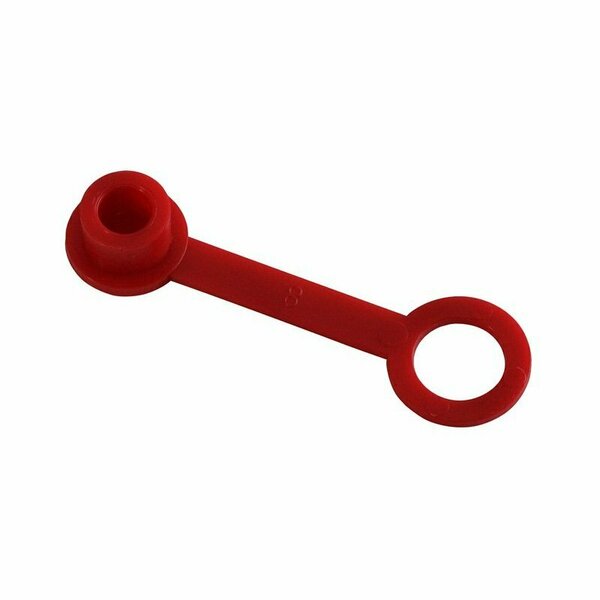 Heritage Grease Fitting Cap Tab, Red H88104